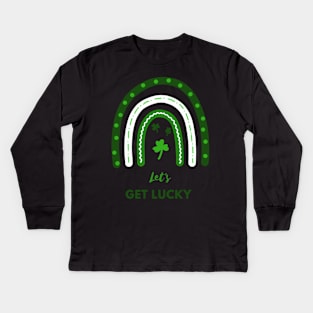 Let's get lucky Kids Long Sleeve T-Shirt